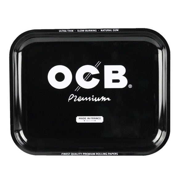 Bandeja Metálica (OCB ) Mediana Negra 29X19 Cms