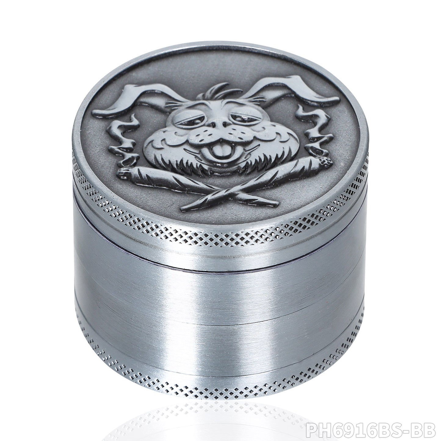 Grinder Gris (Baked Bunny) 50mm 4 piezas