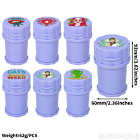 Grinder Plastico Purple (Lady Hornet) con contenedor