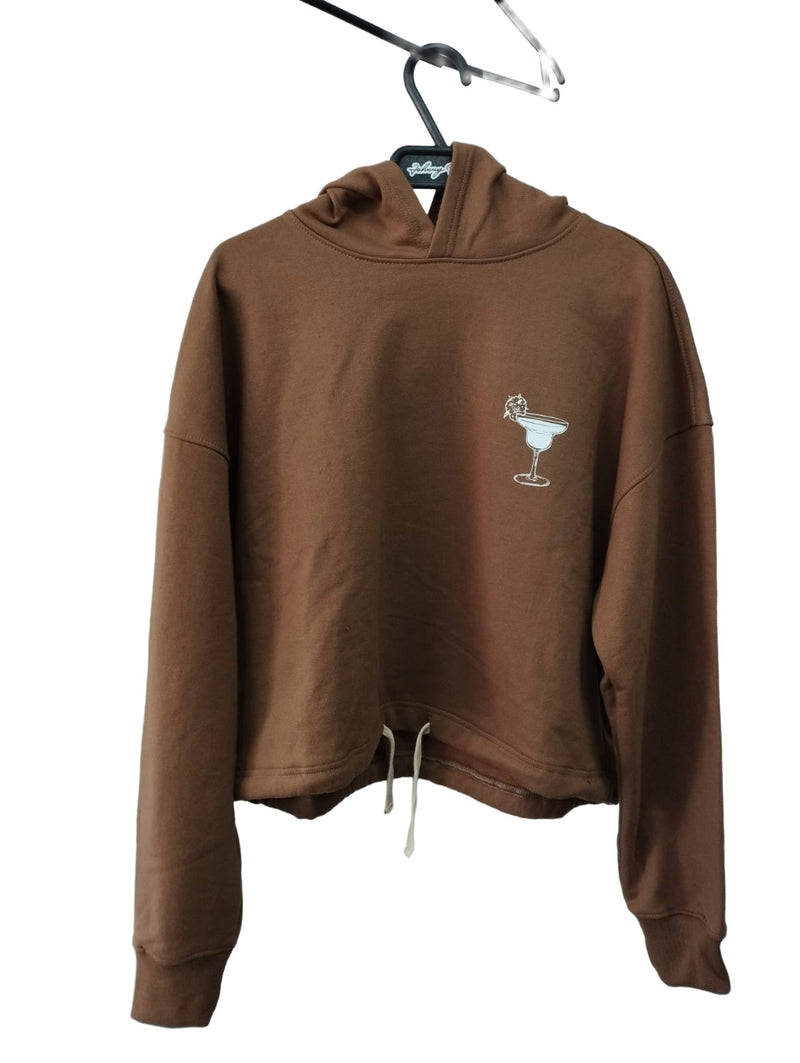Polerón Crop-Hoodie