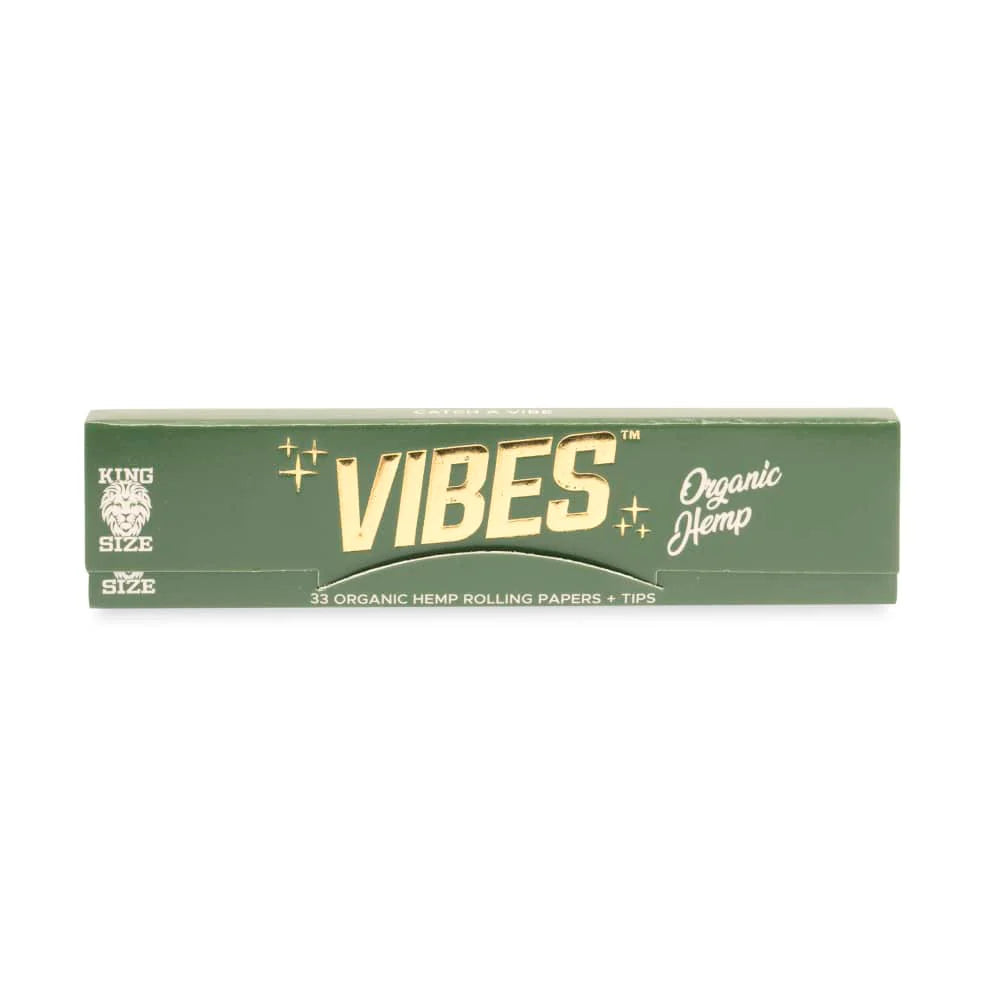 Papelillo Vibes king Size O Hemp + Tips