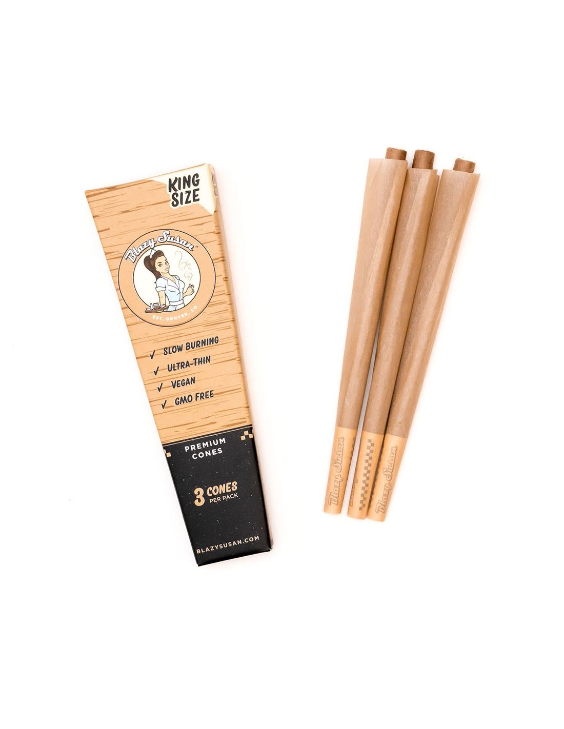 Conos Pre roll Blazy Susan de 3, 6 y 12 unidades