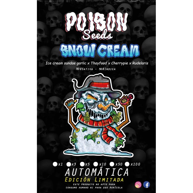 POISON SEEDS SNOW CREAM AUTO 5UDS