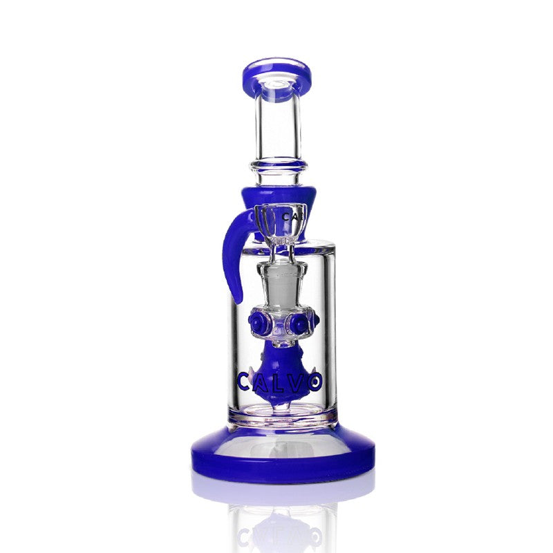 MONSTER RIG PURPLE BLUE 19CM CALVO GLASS