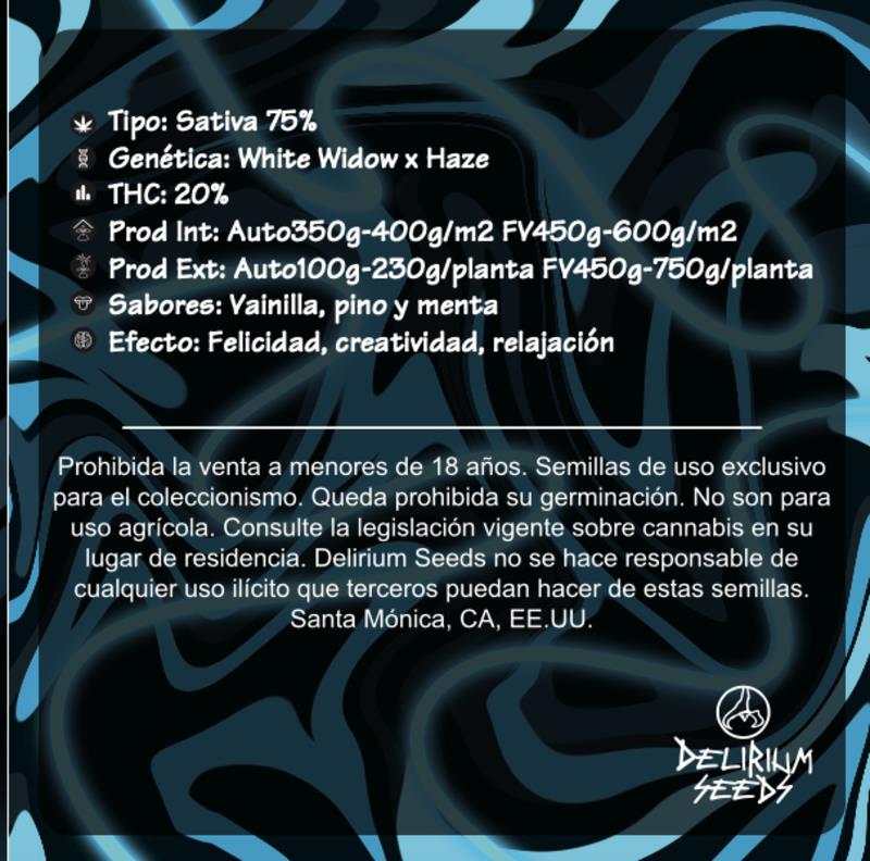 DELIRIUM SEEDS DELIRIUM MOBY AUTO 4UDS