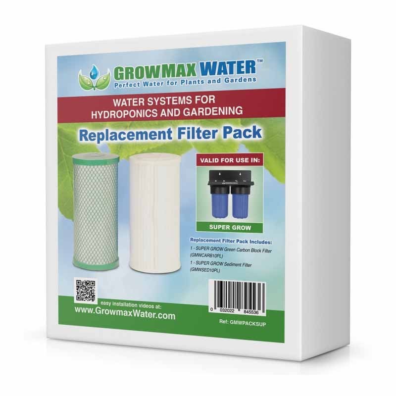 PACK FILTROS RECAMBIO SUPER GROW GROWMAX WATER
