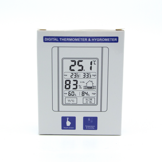 Termohigrometro magnetico con pilas