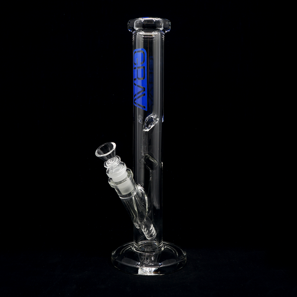 Bong Straight Base Clear de Grav GR08