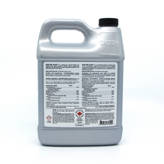 Solo Tek Grow - Grotek