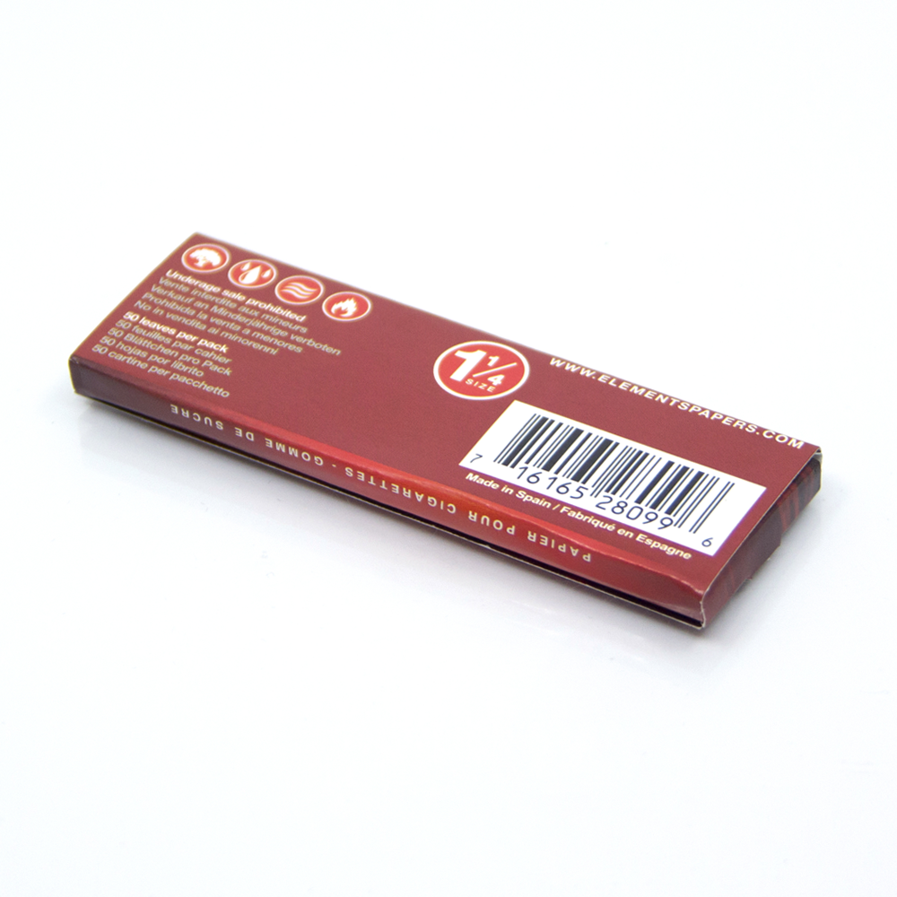 Papelillo Elements 1 1/4 Rojo