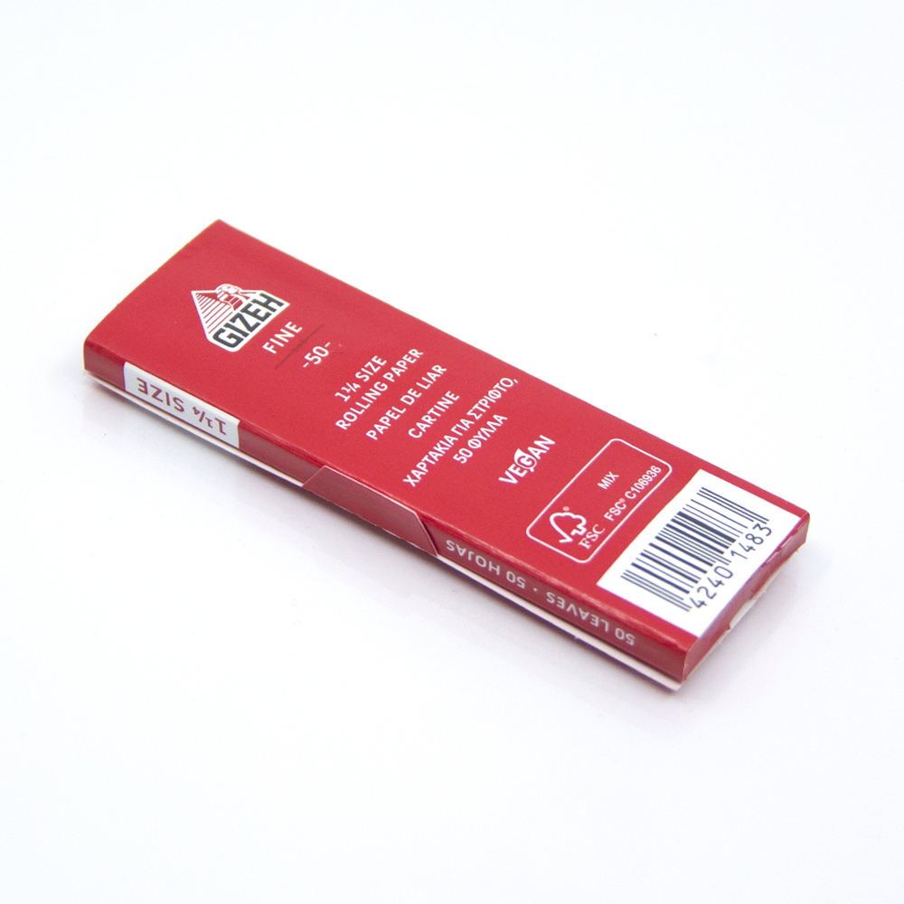 Papelillo Gizeh 1 1/4 Rojo