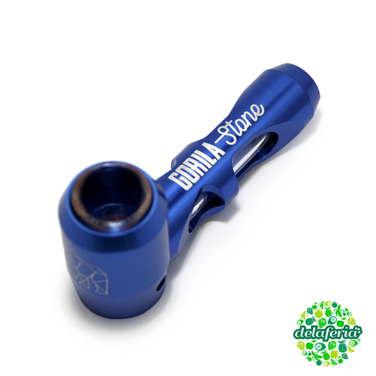 Pipa Gorila Stone - Aluminio Aeronautico con Bowl de Borosilicato