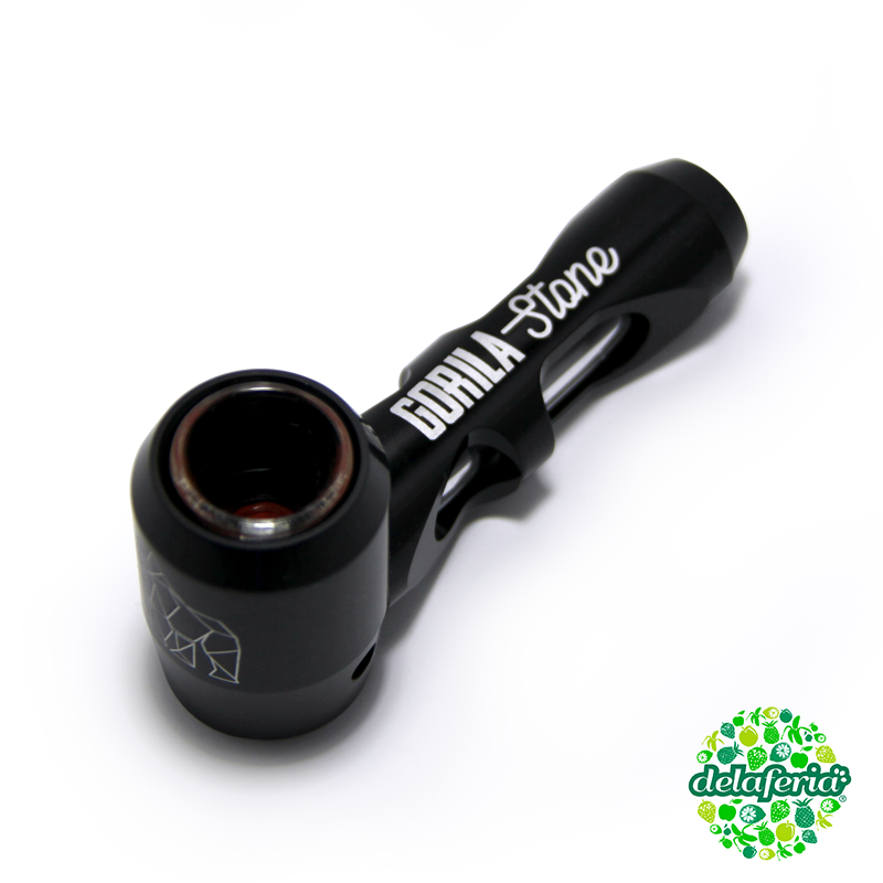 Pipa Gorila Stone - Aluminio Aeronautico con Bowl de Borosilicato