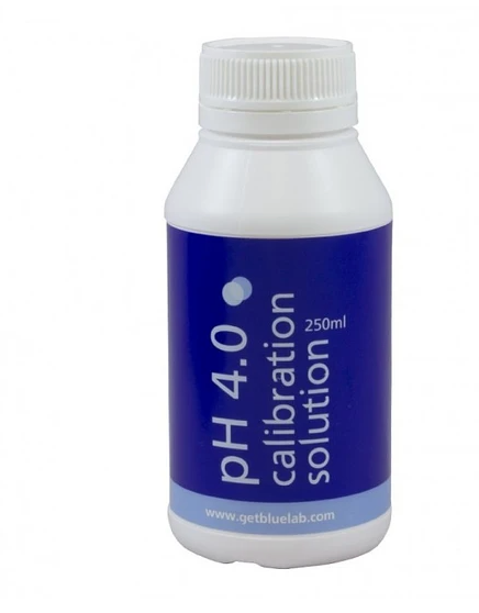 Solución calibradora PH 4.01 Bluelab 250ml