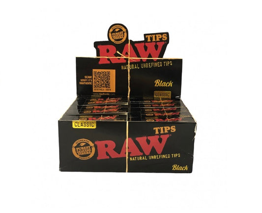 Boquillas o Tips Raw 50 un Black