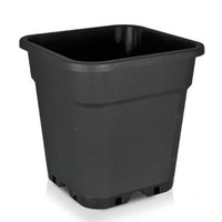 Maceta Geotextil Cuadrada Negra 19L