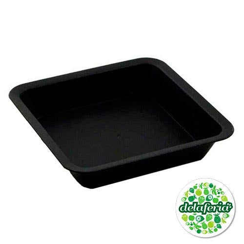 Plato Cuadrado 23x23 cm para Macetas de 11 Litros