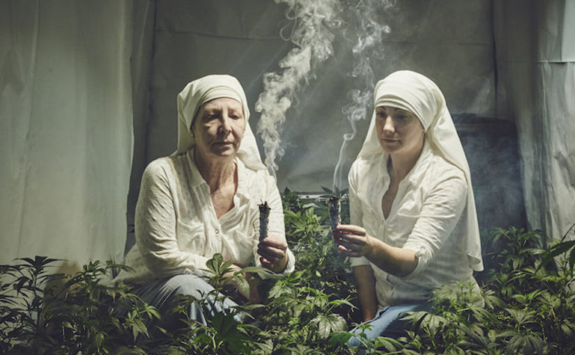 Monjas que distribuyen productos en base a marihuana a todo el mundo, lo hacen a través del correo postal