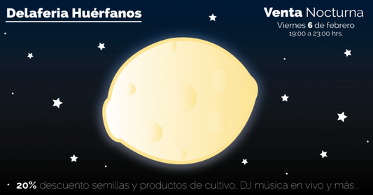 Venta Nocturna Delaferia Huérfanos