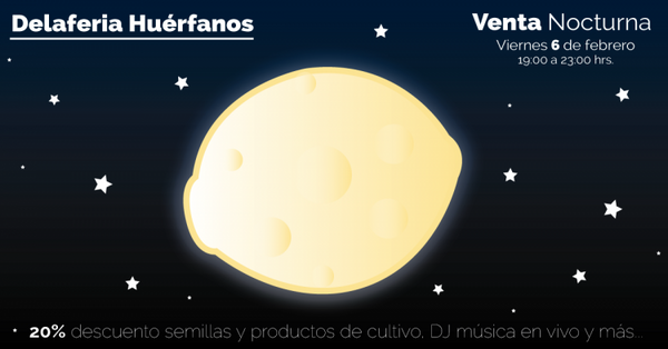 Venta Nocturna Delaferia Huérfanos