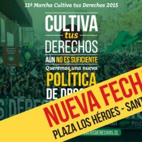 11ª Marcha Cultiva Tus Derechos, Santiago 2015