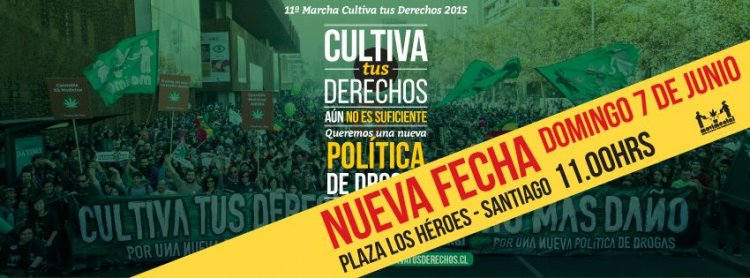 11ª Marcha Cultiva Tus Derechos, Santiago 2015