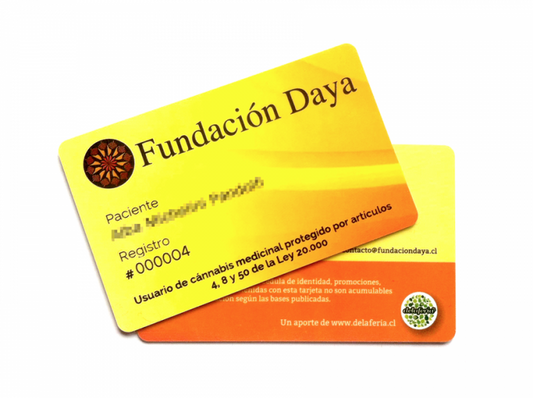 PRIMERA TARJETA NACIONAL DE USUARIO DE CANNABIS MEDICINAL