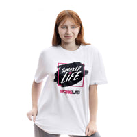 WHITE SHIRT SMOKER LIFE XXL BONGLAB-MERCHANDISE (DS)