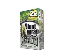BLUNT PLATINIUM X2 SABOR APPLE MARTINI 25 UD-BLUNT WRAP (DS)