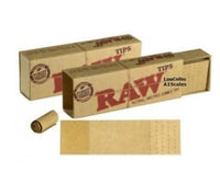 TIPS CARTON PREPICADO CON GOMA 24 UD-RAW (DS)