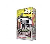BLUNT PLATINIUM X2 SABOR STRAWBERRY KIWI 25 UD-BLUNT WRAP (DS)
