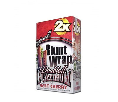 BLUNT PLATINIUM X2 SABOR WET CHERRY 25 UD-BLUNT WRAP (DS)