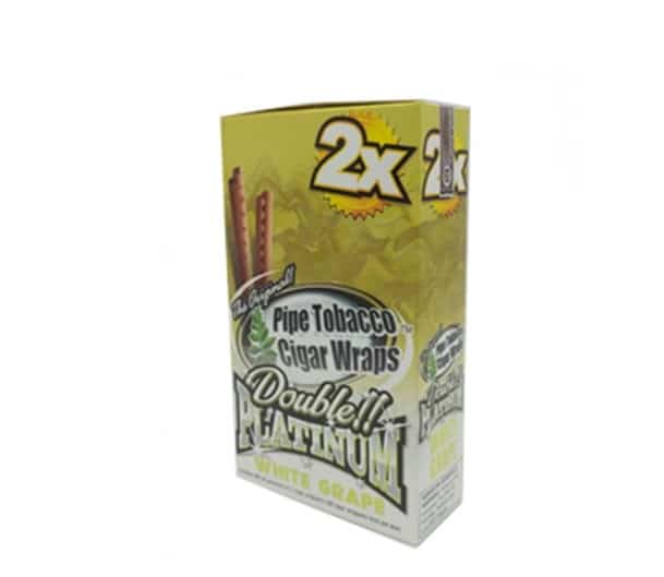 BLUNT PLATINIUM X2 SABOR WHITE GRAPE 25 UD-BLUNT WRAP (DS)
