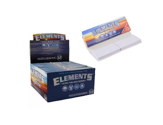 PAPELILLOS CONNOISSEUR 1 1/4 TIPS 24UD-ELEMENT (DS)