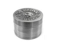 GRINDER METALICO SILVER 4 PCS-BULLDOG (DS)