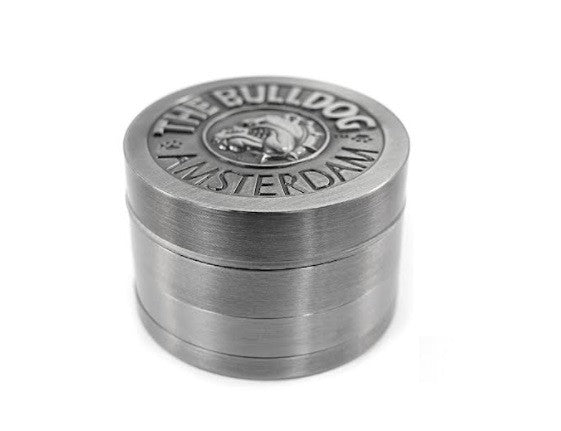 GRINDER METALICO SILVER 4 PCS-BULLDOG (DS)