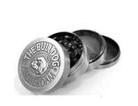GRINDER METALICO SILVER 4 PCS-BULLDOG (DS)