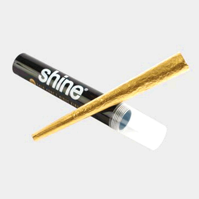 24K GOLD CONE KING SIZE PAPER-SHINE (DS)