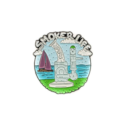 CHILL COAST PIN ED. LIMITADA-BONGLAB X HIGHTRIP (DS)