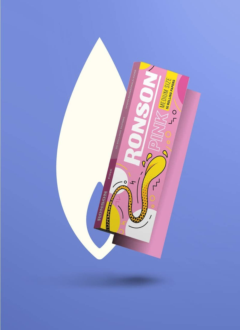 PAPELILLO 1 1/4 PINK 25U-RONSON (DS)