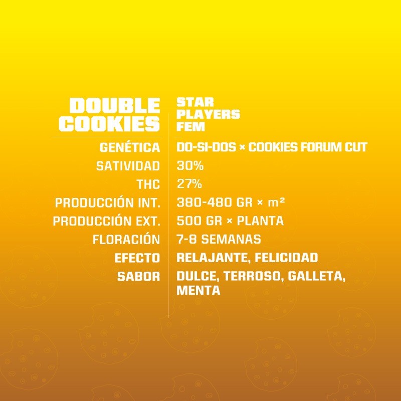 DOUBLE COOKIES SP FEM X4 -BSF (DS)