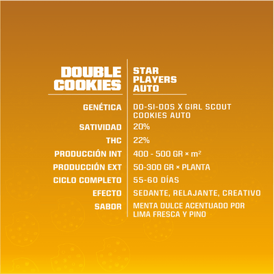 DOUBLE COOKIES SP AUTO X4 -BSF (DS)