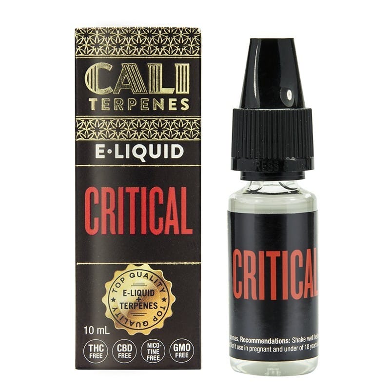 E-LIQUID CRITICAL 10ML-CALI TERPENES (DS)