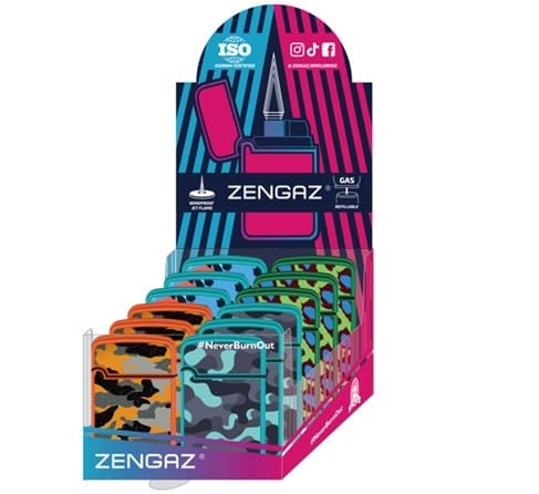 ENCENDEDOR ZL CAMOUFLAGE 12UD- ZENGAZ (DS)