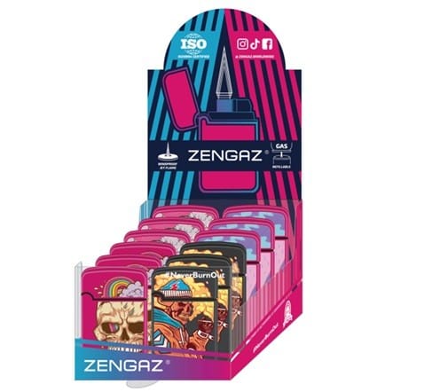 ENCENDEDOR ZL SKULLS 2 12UD- ZENGAZ (DS)