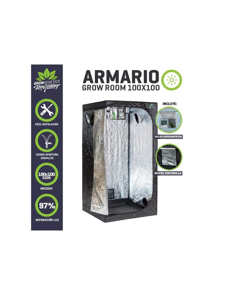 CARPA DE CULTIVO 100X100X200-GROW GENETICS (DS)