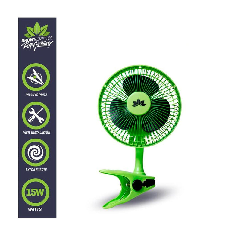 VENTILADOR CLIP FAN-GROW GENETICS (DS)