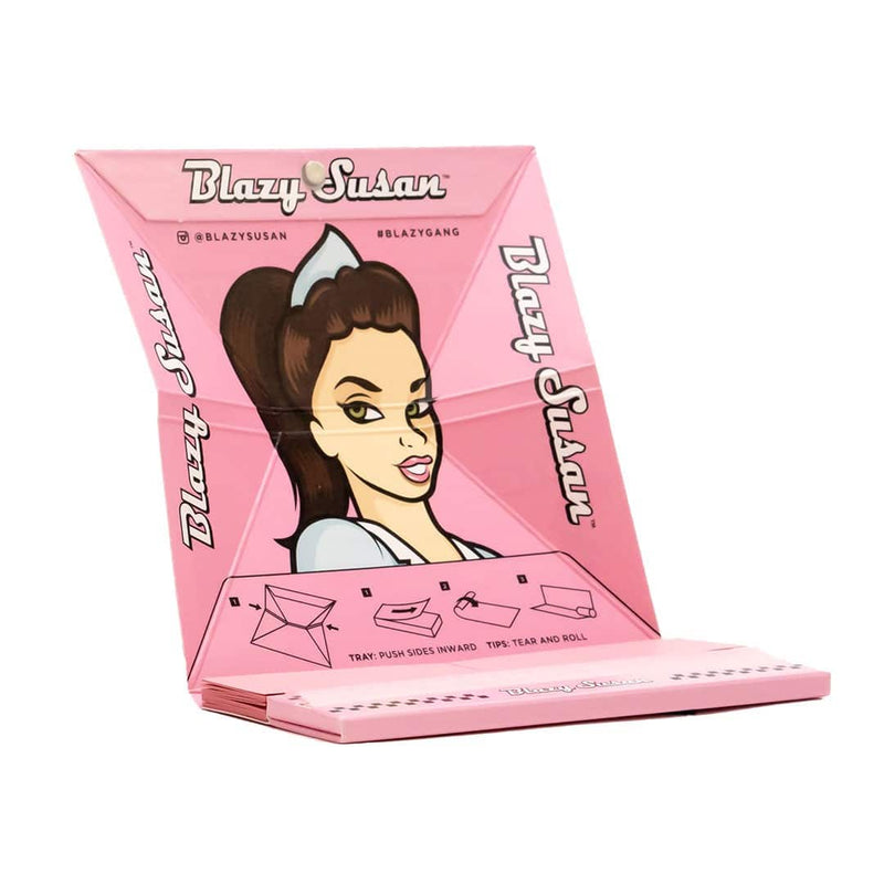 PAPELILLO PINK KING SIZE SLIM DELUXE KIT 20U-BLAZY SUSAN (DS)