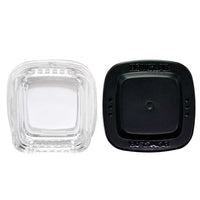 CONTENEDOR EXTRACTOS CLEAR TAPA NEGRA 4ML-BONGLAB (DS)