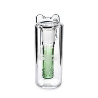 ATRAPA CENIZA PERC 18MM GREEN-BONGLAB (DS)